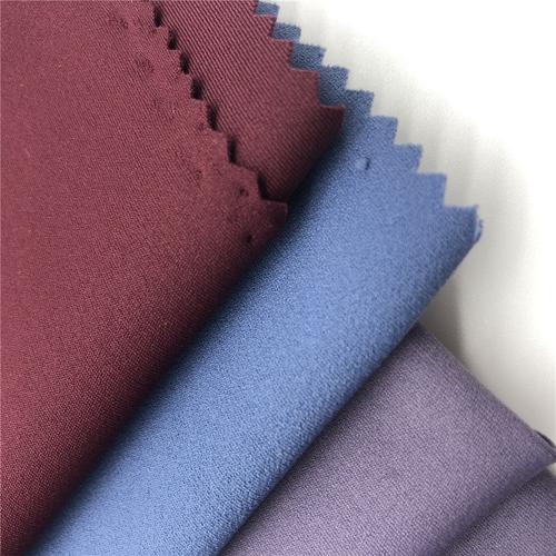 經(jīng)緯編廠家緯編雙面滌綸萊卡 裸感瑜伽服面料