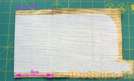 簡(jiǎn)單無(wú)折疊的布藝錢包制作教程